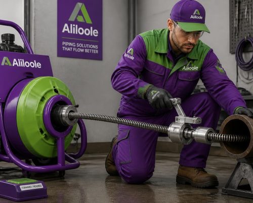 لوله بازکنی هوشمند و بدون تخریب با سرویسکار شرکت Aliloole